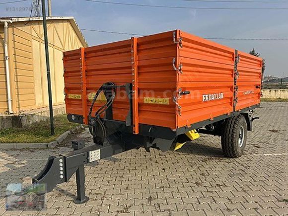 ERDALLAR Römork Bayisinden 5 Ton Tek Dingil Damperli Römorklar