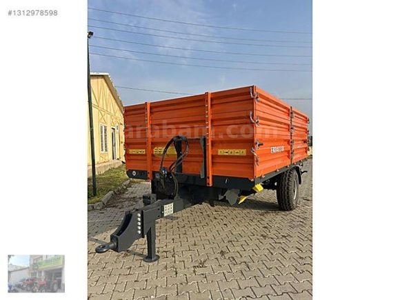 ERDALLAR Römork Bayisinden 5 Ton Tek Dingil Damperli Römorklar