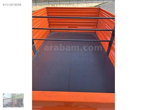 ERDALLAR Römork Bayisinden 5 Ton Tek Dingil Damperli Römorklar