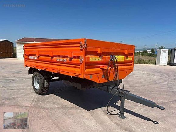 ERDALLAR Römork Bayisinden 5 Ton Tek Dingil Damperli Römorklar