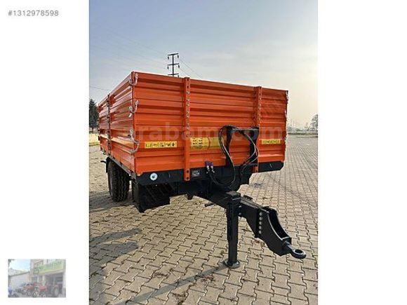 ERDALLAR Römork Bayisinden 5 Ton Tek Dingil Damperli Römorklar