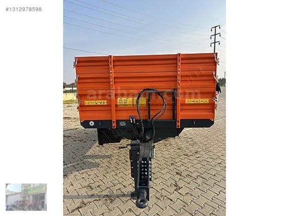 ERDALLAR Römork Bayisinden 5 Ton Tek Dingil Damperli Römorklar