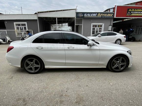 ÖZYILDIZdan BOYASIZ 2017 model Mercedes - Benz C 200 D AMG İMZALI