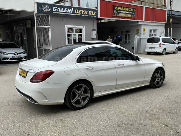 ÖZYILDIZdan BOYASIZ 2017 model Mercedes - Benz C 200 D AMG İMZALI
