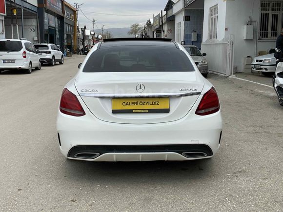 ÖZYILDIZdan BOYASIZ 2017 model Mercedes - Benz C 200 D AMG İMZALI