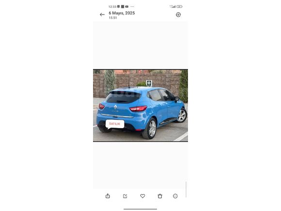 Sahibinden Renault Clio 1.5 dCi Touch 2012 Model