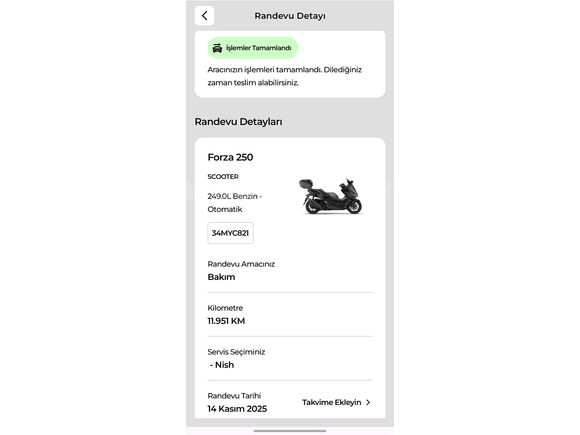 2025 FORZA 15BİN KM + ÇANTALI - SAHİBİNDEN