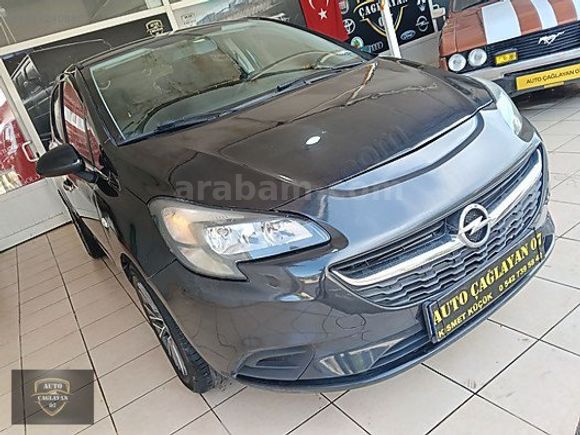 Galeriden Opel Corsa 1.4 Design 2017 Model Antalya 86.000 km Siyah