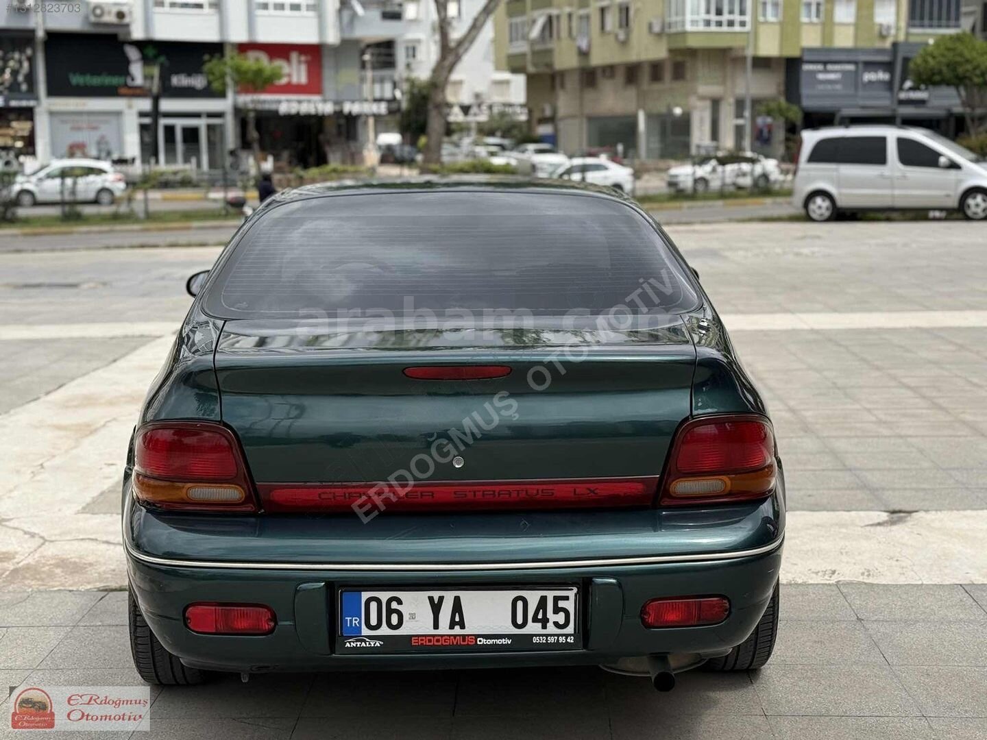Galeriden Chrysler Stratus 2.0 LX 1996 Model Antalya 295.000 km Yeşil 4