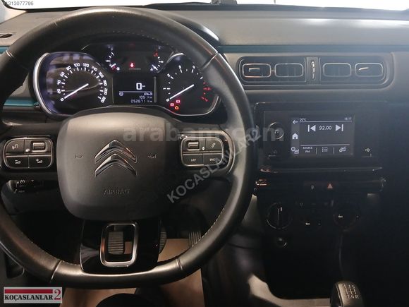 KOÇASLANLAR 2 - 2021 CITROEN C3 FEEL 1.2 PURETECH %20KDV