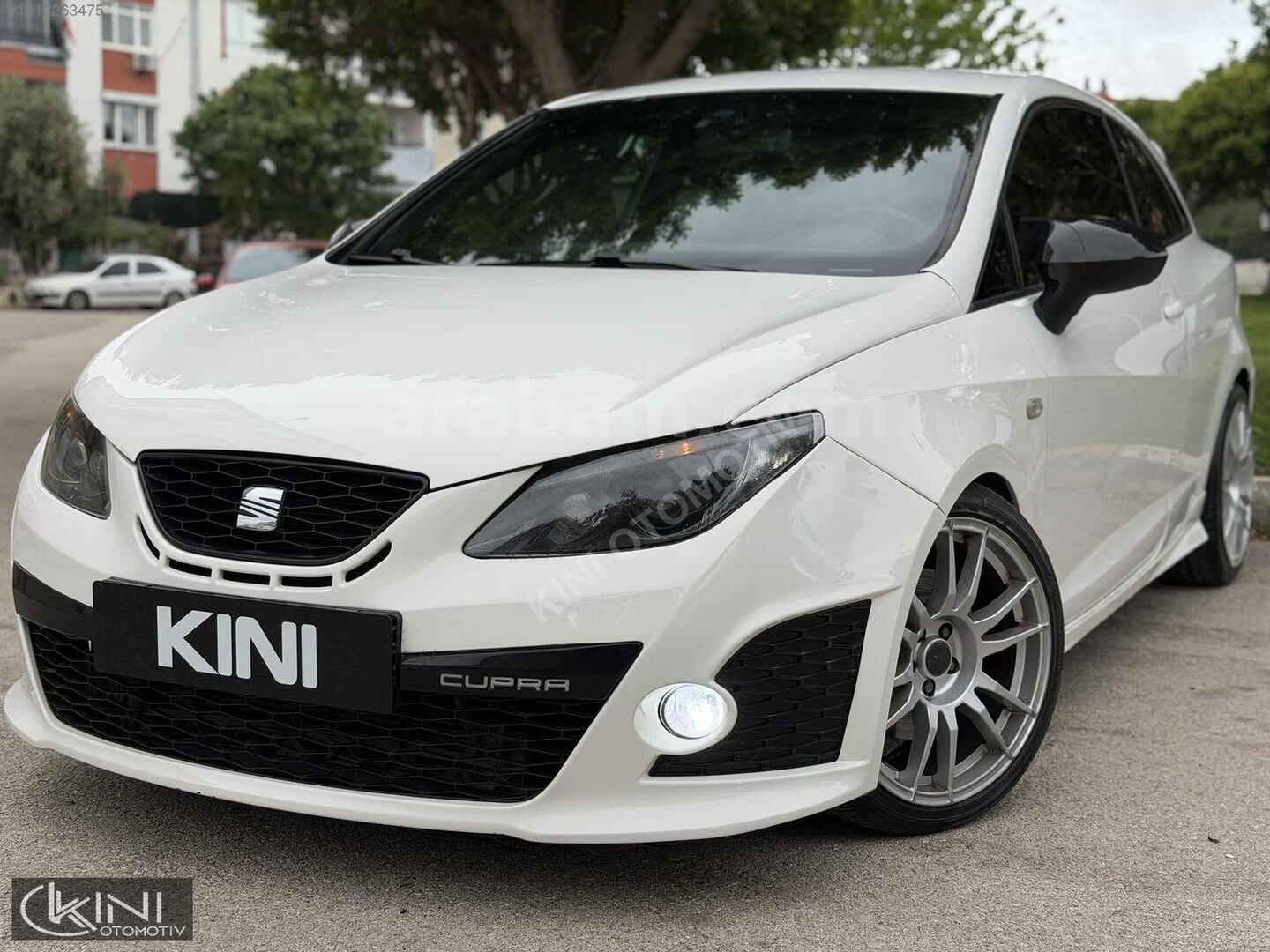 Galeriden Seat Ibiza 1.4 TSI Sport Coupe Cupra 2011 Model Antalya 230.000 km Beyaz 4