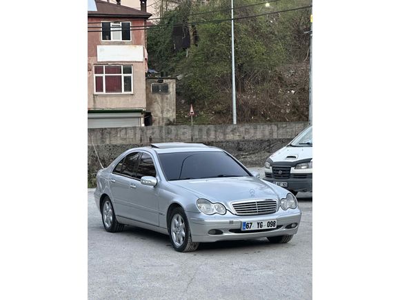 ACİL Takasa Açıktır C  200 Kompressör Elegance 163 hp kırmızı motor emsalsiz