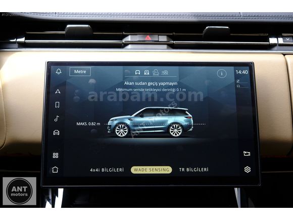 HATASIZ BAYİ 2023 RANGE ROVER SPORT 3.0 D MHEV DYNAMIC SE FUL