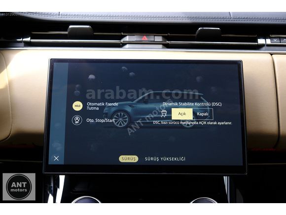 HATASIZ BAYİ 2023 RANGE ROVER SPORT 3.0 D MHEV DYNAMIC SE FUL