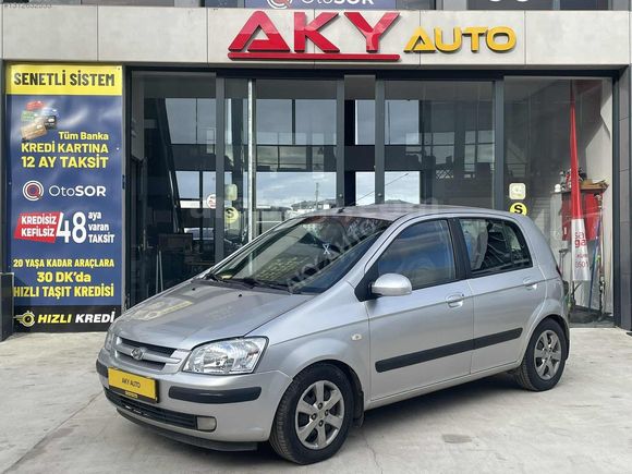 AKY AUTO'DAN 2003 HYUNDAİ GETZ BENZİN LPG'Lİ KLİMALI