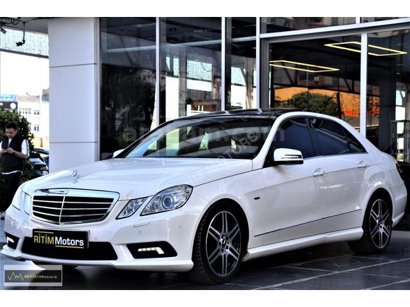 RİTİM MOTORS 2011 MERCEDES BENZ E200 CGI AMG+AVANTGARDE EMSALSİZ