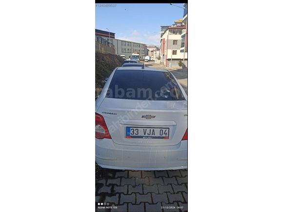 Sahibinden Chevrolet Aveo 1.4 LT 2012 Model  110.000 km Beyaz