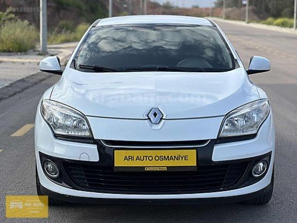 2013 MEGANE 3 1.5 DCİ TOUCH MANUEL 174 KM HATASIZ BEYAZ