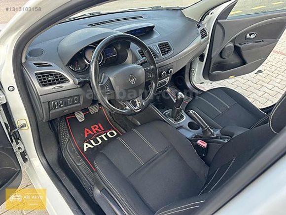 2013 MEGANE 3 1.5 DCİ TOUCH MANUEL 174 KM HATASIZ BEYAZ