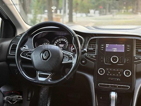 TAMAMINA KREDİ-2017 MEGANE TOUCH+OTOMATİK+DEĞİŞENSİZ