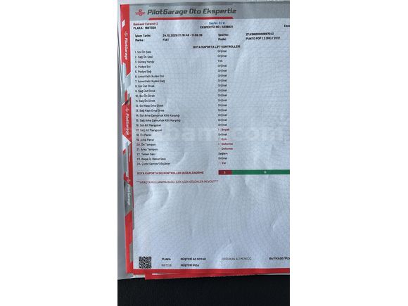 Sahibinden Fiat Punto 1.2 Pop 2012 Model