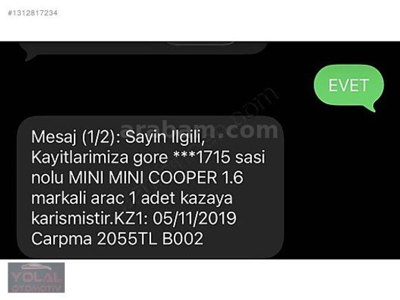 Mini cooper S 1.6