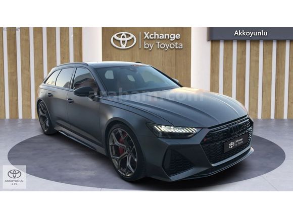 AKKOYUNLU TOYOTA / 2024 BAYİ ÇIKIŞLI AUDİ RS6 PERFORMANCE
