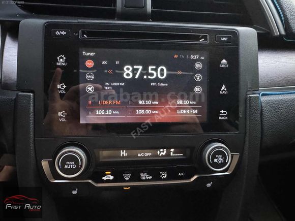 2019 ÇIKIŞ CİVİC-ELEGANCE-DÜŞÜK KM-DEĞİŞENSİZ-BAKIMLI-SUNROOF