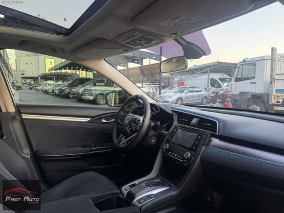2019 ÇIKIŞ CİVİC-ELEGANCE-DÜŞÜK KM-DEĞİŞENSİZ-BAKIMLI-SUNROOF