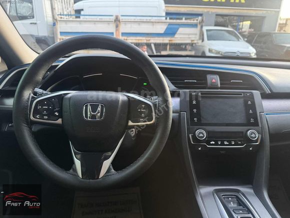 2019 ÇIKIŞ CİVİC-ELEGANCE-DÜŞÜK KM-DEĞİŞENSİZ-BAKIMLI-SUNROOF