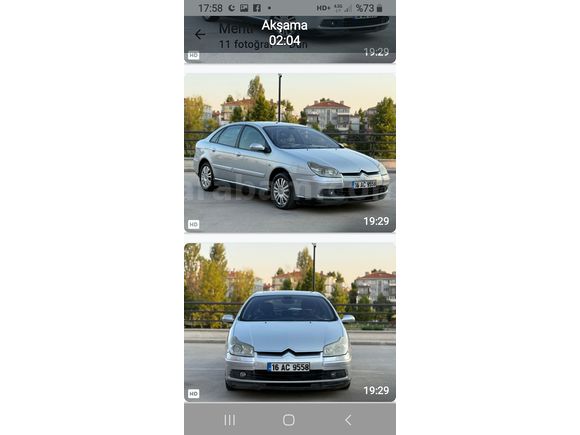 Sahibinden Citroen C5 2.0 SX 2005 Model