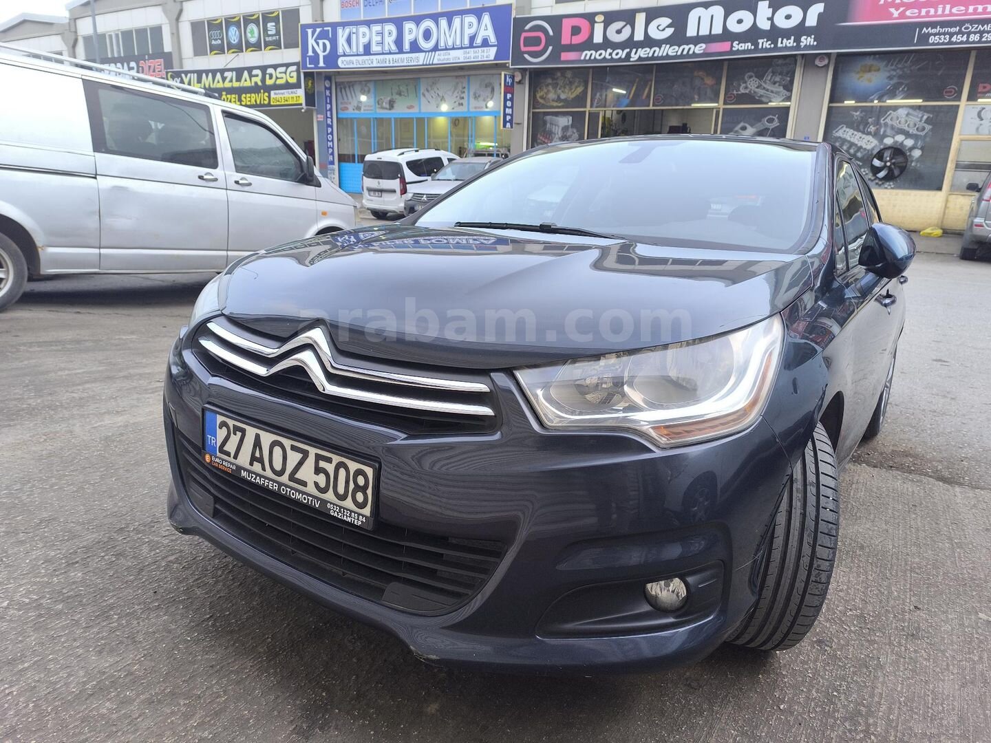 Sahibinden Citroen C4 1.6 e-HDi Confort Plus 2012 Model Gaziantep 248.000 km Mavi 3