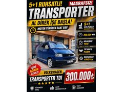 2001 Transporter T4 300.000 km Temiz Masrafsız Jantlı