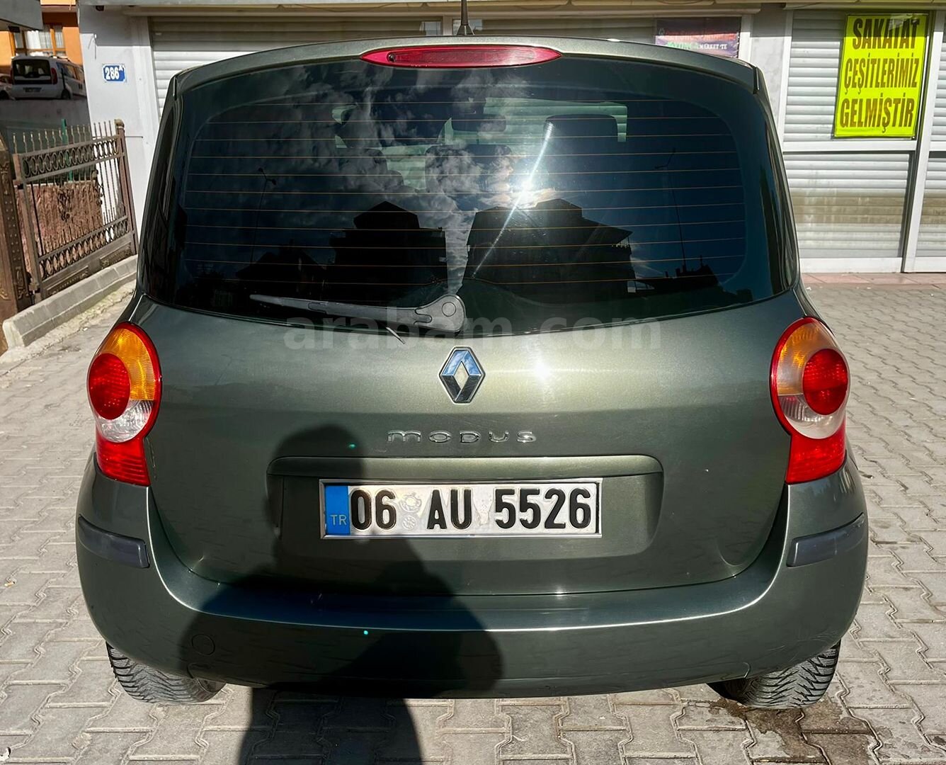 Sahibinden Renault Modus 1.4 Dynamique 2005 Model Ankara 213.000 km Yeşil 6