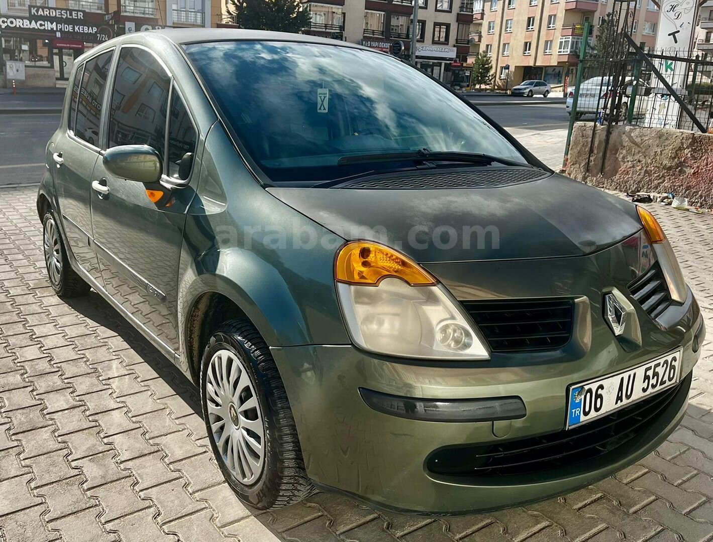 Sahibinden Renault Modus 1.4 Dynamique 2005 Model Ankara 213.000 km Yeşil 2