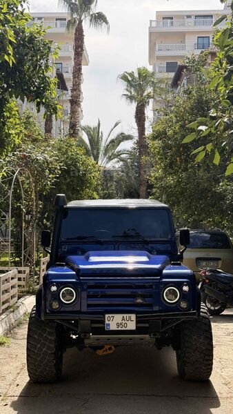 Sahibinden Land Rover Defender 90 2.5 TD 2004 Model Antalya 140.000 km Mavi