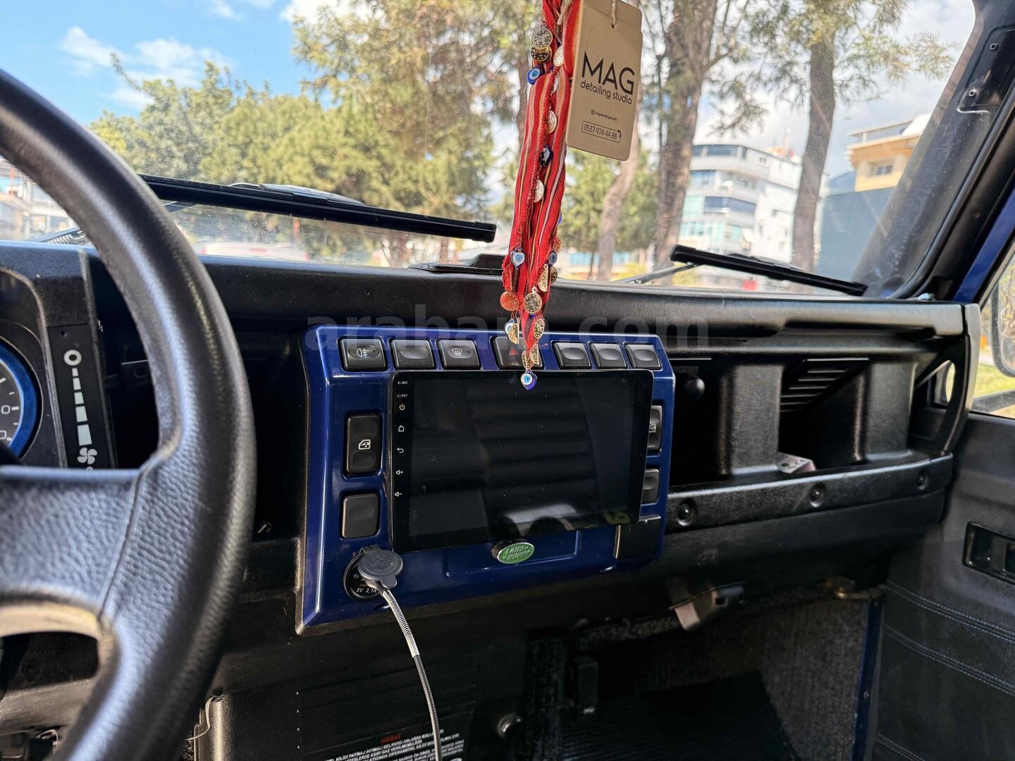 Sahibinden Land Rover Defender 90 2.5 TD 2004 Model Antalya 140.000 km Mavi 4