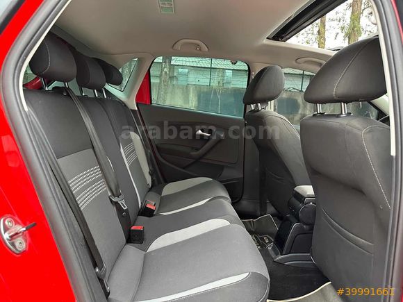 2013 POLO CHROME EDİTON CAM TAVANLI KIRMIZI