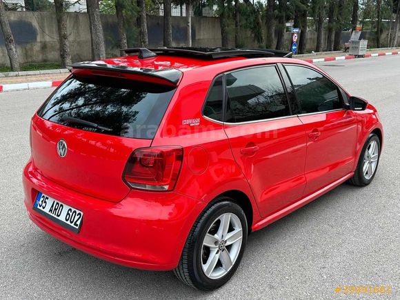 2013 POLO CHROME EDİTON CAM TAVANLI KIRMIZI