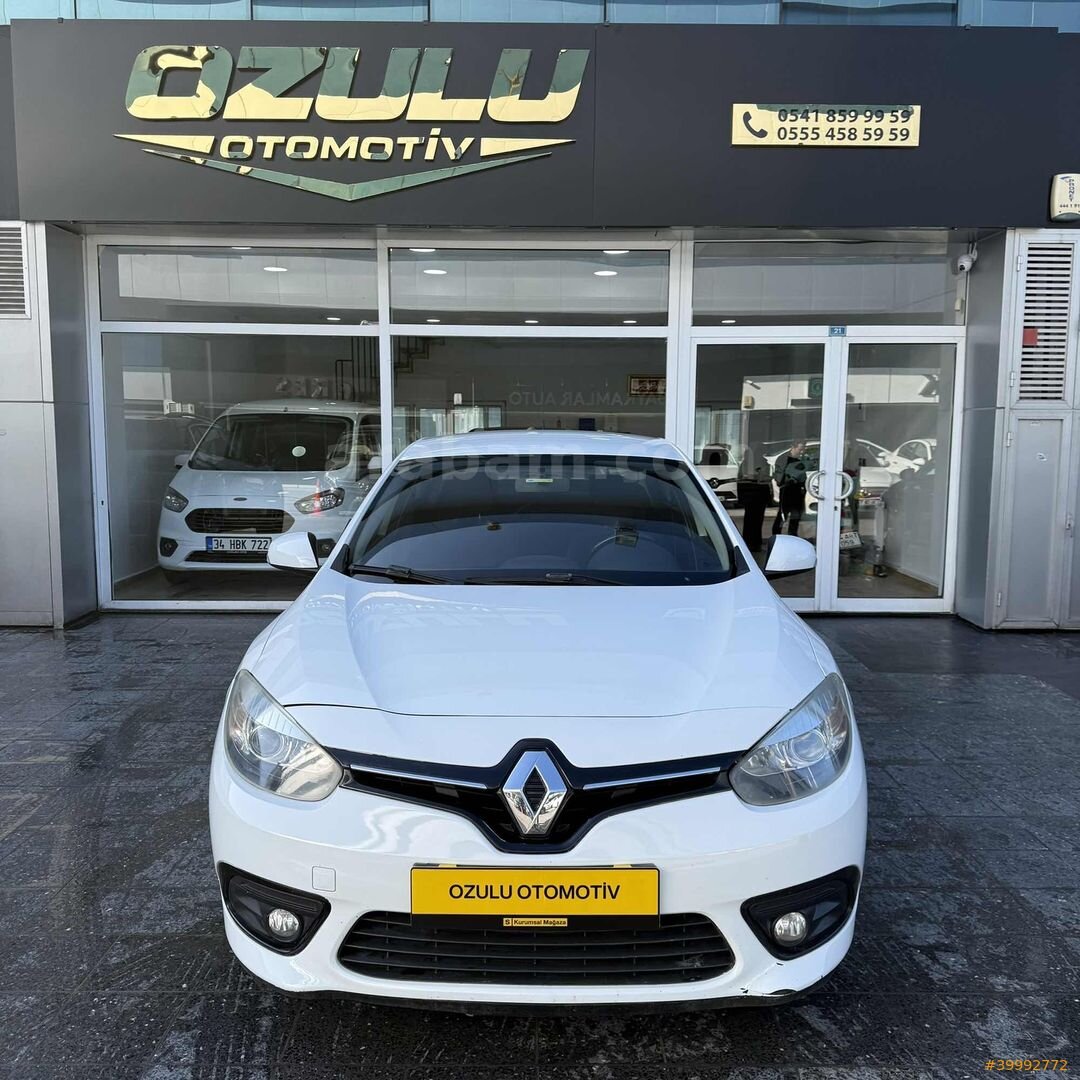 Galeriden Renault Fluence 1.5 dCi Touch 2015 Model İstanbul 203.000 km Beyaz 2