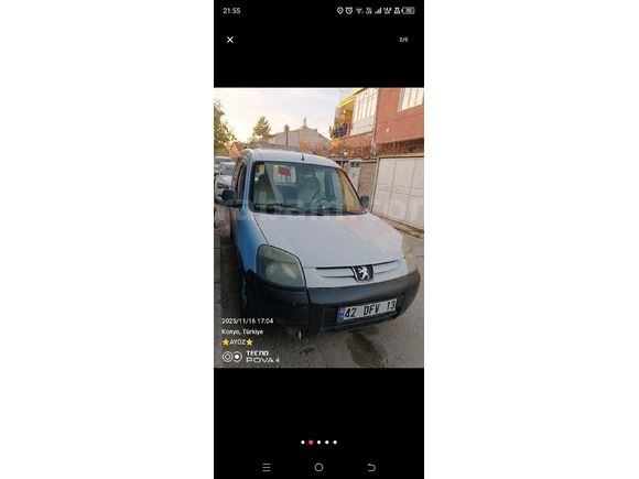 Sahibinden Peugeot Partner 1.9 D 2006 Model
