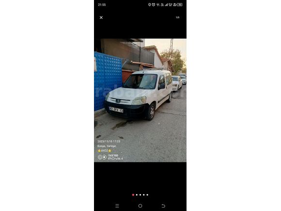 Sahibinden Peugeot Partner 1.9 D 2006 Model