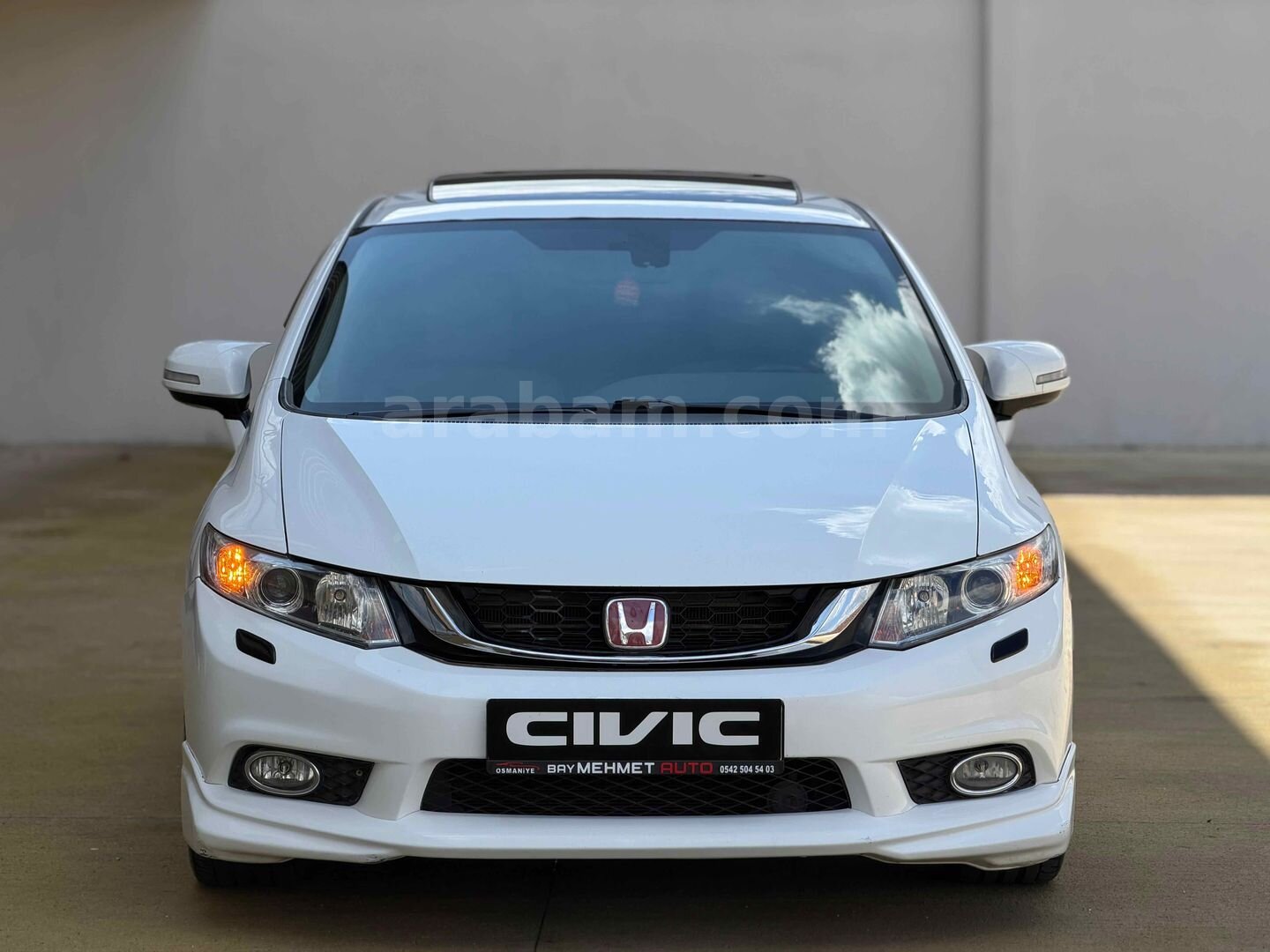 Galeriden Honda Civic 1.6i VTEC Eco Elegance 2013 Model Osmaniye 232.000 km Beyaz 2