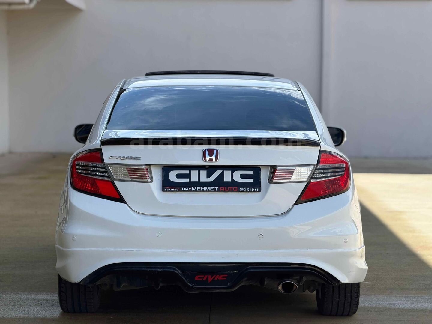 Galeriden Honda Civic 1.6i VTEC Eco Elegance 2013 Model Osmaniye 232.000 km Beyaz 7