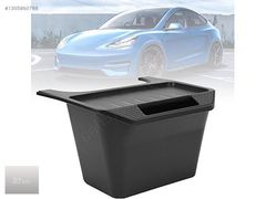 TESLA MODEL Y ARKA SAKLAMA KUTUSU & ÇÖP KOVASI v2 İTHAL ÜRÜN
