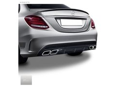 MERCEDES BENZ W205 C SERİSİ SPOİLER PİANO BLACK İTHAL