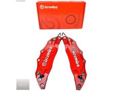 Brembo Metal Kırmızı Jant Kaliper Kapağı 2'li Sınırlı Stok
