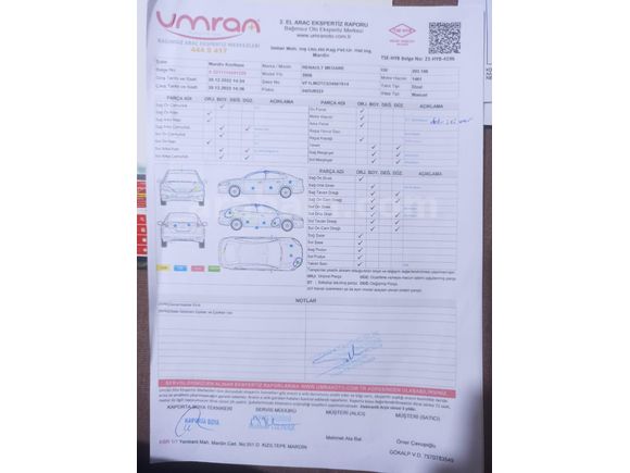 Sahibinden Renault Megane 1.5 dCi Dynamique 2006 Model