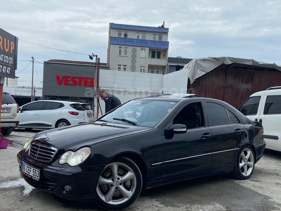 MERCEDES C-180 2006 HASTASINA TEMİZ BAKIMLI 1.8 BENZİNLİ-36 AY TAKSİTLE SENETLE--