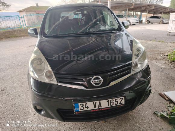 Sahibinden Nissan Note 1.5 dCi Tekna 2012 Model  218.000 km Siyah